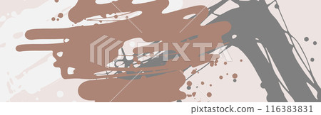 Abstract color hand drawn backgrounds for design. 116383831