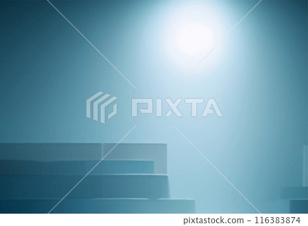 Abstract background modern futuristic graphic. Blue light background. 116383874