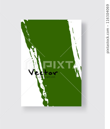Abstract ink brush banners with grunge effect Abstract ink brush banners with grunge effect 116384069
