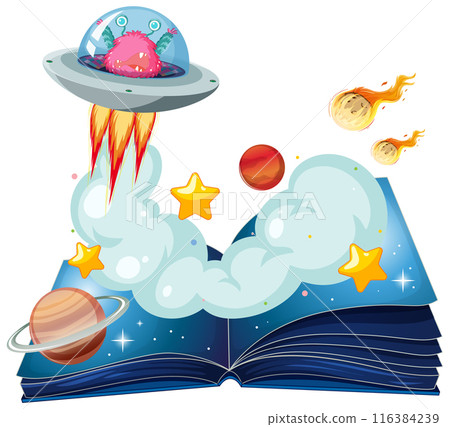 Alien Adventure from a Storybook Alien Adventure from a Storybook 116384239