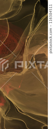 Elegant banner template design with color paint. Elegant banner template design with color paint. 116384511