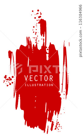 Abstract ink brush banners with grunge effect Abstract ink brush banners with grunge effect 116384966