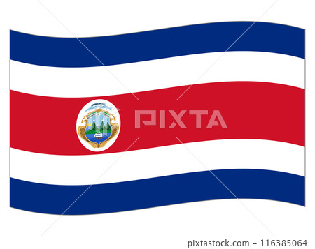 Flags of the World: Costa Rica Flag 116385064