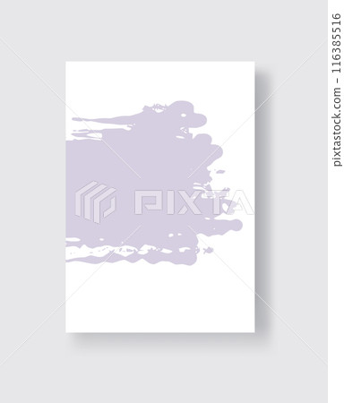 Abstract ink brush banners with grunge effect Abstract ink brush banners with grunge effect 116385516