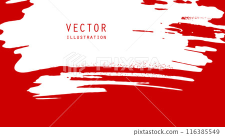 Abstract ink brush banners with grunge effect Abstract ink brush banners with grunge effect 116385549