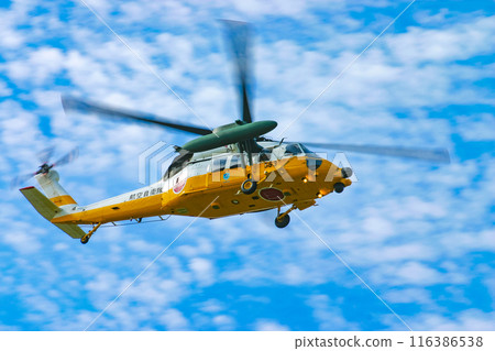 航空自衛隊救援直升機UH-60J進行救援訓練 航空自衛隊救援直升機UH-60J進行救援訓練 116386538