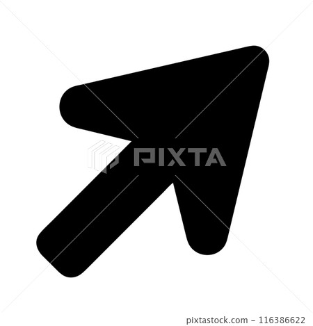 right black arrow 116386622