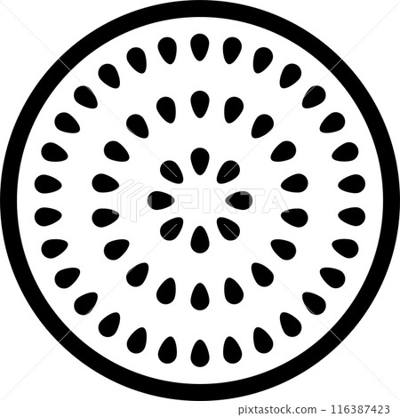 Sliced watermelon icon Sliced watermelon icon 116387423