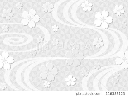 櫻花紋理背景白色 櫻花紋理背景白色 116388123