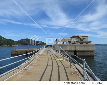 The remains of the Kaiten training base on Otsushima Island 116388628