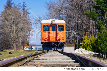 The remains of Kofuku Station and trains from that time are preserved and exhibited at Kofuku Transportation Park (Obihiro, Hokkaido) The remains of Kofuku Station and trains from that time are preserved and exhibited at Kofuku Transportation Park (Obihiro, Hokkaido) 116389735