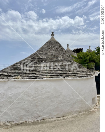 Trulli or Trullo house, an UNESCO World Heritage, Alberobello. 116390104