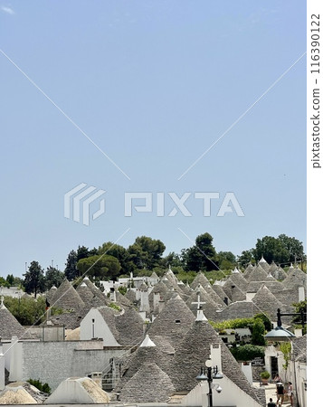 Trulli or Trullo house, an UNESCO World Heritage, Alberobello. 116390122
