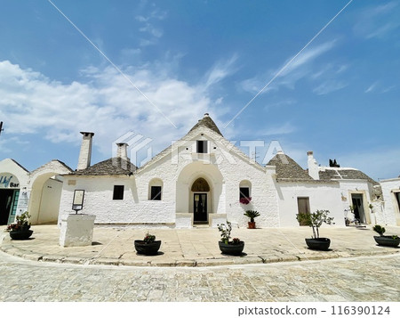 Trulli or Trullo house, an UNESCO World Heritage, Alberobello. 116390124