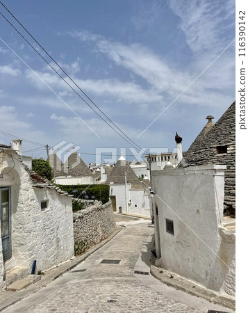 Trulli or Trullo house, an UNESCO World Heritage, Alberobello. 116390142