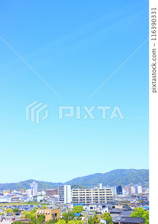 A bird's-eye view of Gamagori City, Aichi Prefecture 116390331