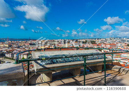 Lisbon-Lisboa, capital of Portugal, Senhora Mont Observatory Lisbon-Lisboa, capital of Portugal, Senhora Mont Observatory 116390688