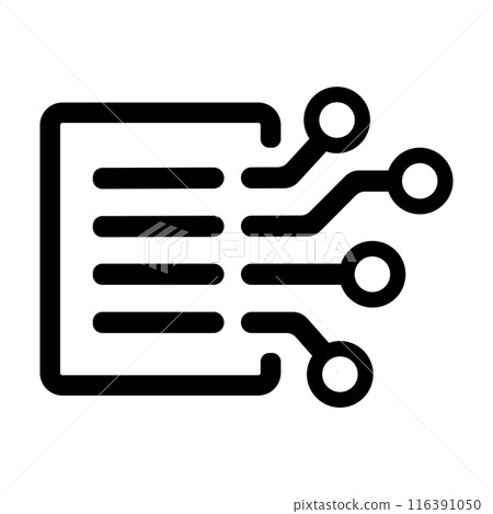 Digital files, online documents vector icon illustration Digital files, online documents vector icon illustration 116391050