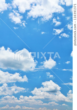 Summer blue sky and clouds 116391371