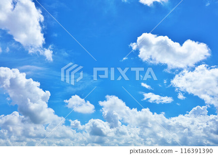 Summer blue sky and clouds 116391390