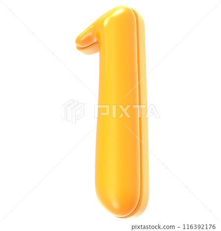 golden letter h made of inflatable balloon isolated on white 116392176