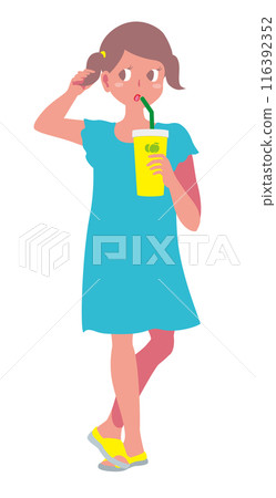 女孩連體喝一杯 116392352