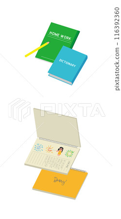 Summer vacation homework set 116392360