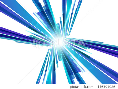 藍色數位網路線背景 藍色數位網路線背景 116394086