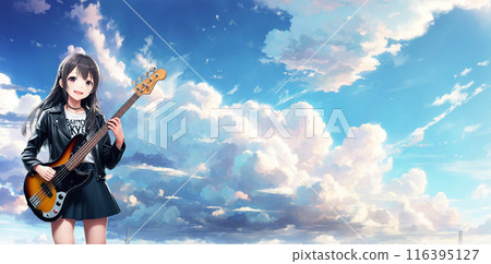 Female Bassist 116395127