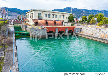 Intake of Lake Biwa Canal, Otsu City, Shiga Prefecture Intake of Lake Biwa Canal, Otsu City, Shiga Prefecture 116395564