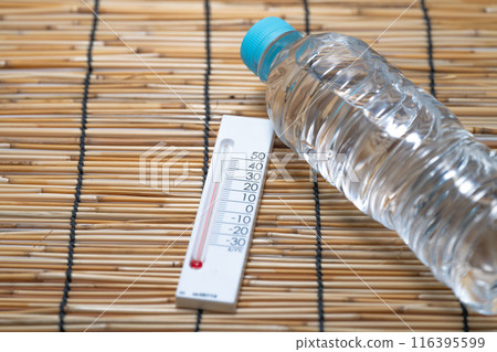 Measures against heatstroke in midsummer 116395599