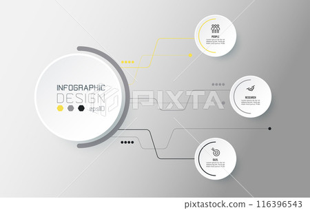 Infographic template business concept with diagram. Infographic template business concept with diagram. 116396543