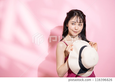 年輕女性的美麗 116396826