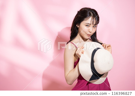 年輕女性的美麗 116396827