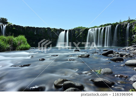 Harajiri Falls, Ogata River, Bungo-Ono City, Oita Prefecture 116396904