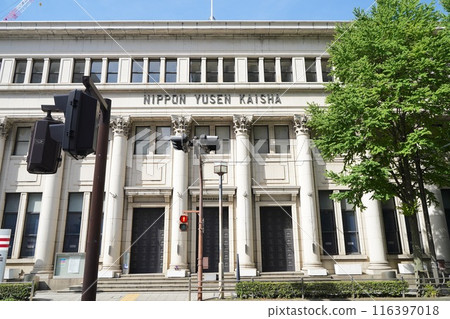 Old famous architecture in Yokohama, Japan 116397018