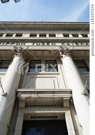 Old famous architecture in Yokohama, Japan 116397024