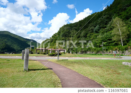 Kiso Village, Kiso District, Nagano Prefecture_Scenery near the east side of the Misogawa Dam 2_September 2023 116397081