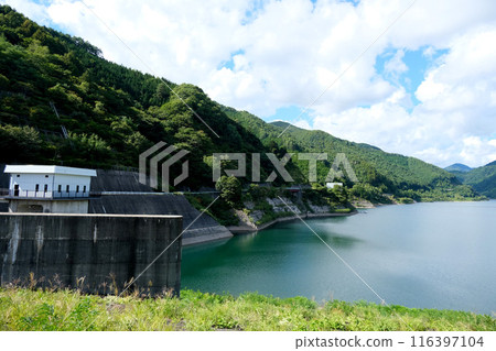 Kiso Village, Kiso District, Nagano Prefecture_North view from Misogawa Dam 3_September 2023 Kiso Village, Kiso District, Nagano Prefecture_North view from Misogawa Dam 3_September 2023 116397104