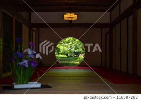 明月院正殿、悟道之窗 116397268