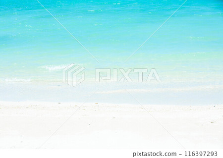 Transparent tropical sea background material Transparent tropical sea background material 116397293