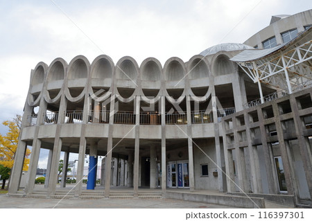 Akita City Gymnasium (Akita City, Akita Prefecture) A gymnasium designed like a temple Akita City Gymnasium (Akita City, Akita Prefecture) A gymnasium designed like a temple 116397301