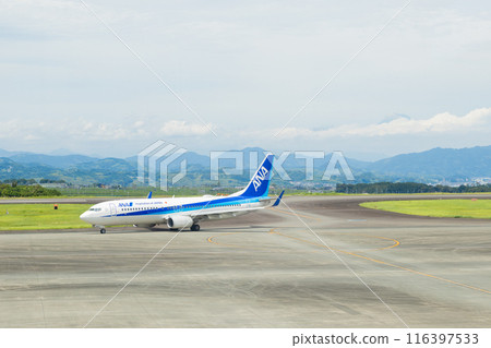 富士靜岡機場,可眺望富士山 ANA 富士靜岡機場,可眺望富士山 ANA 116397533