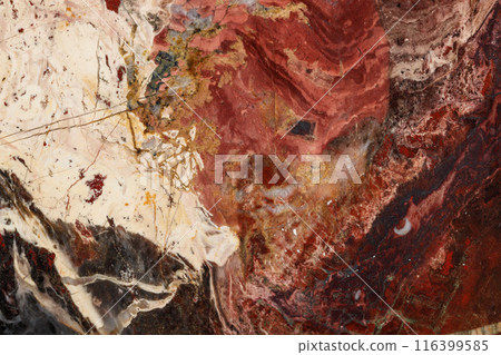 macro stone mineral jasper on black background 116399585