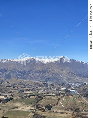 The Remarkables in Queenstown New Zealand The Remarkables in Queenstown New Zealand 116400297