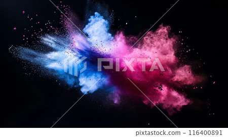 Colorful Powder Explosion Colorful Powder Explosion 116400891