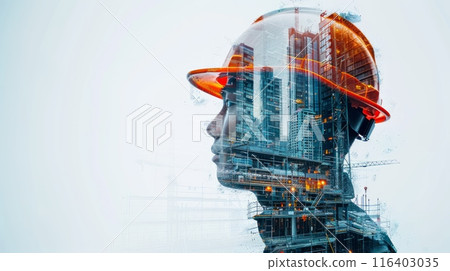 Building construction engineer, building industry concept 116403035
