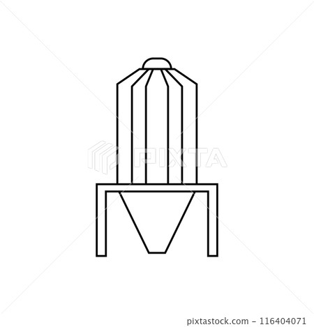 silo icon 116404071