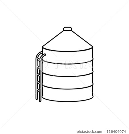 silo icon silo icon 116404074