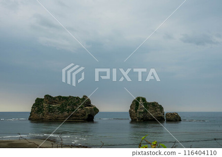Beautiful landscape of Cape Erimo in Hokkaido, Japan Beautiful landscape of Cape Erimo in Hokkaido, Japan 116404110
